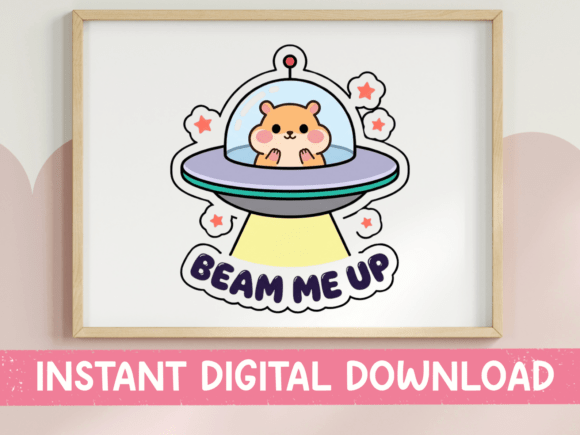 Beam Me Up UFO SVG Review