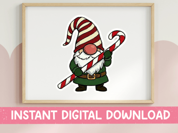 Christmas Gnome Candy Cane SVG Review