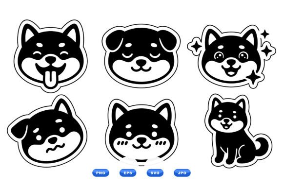 Cute Shiba Inu Sticker Set Review