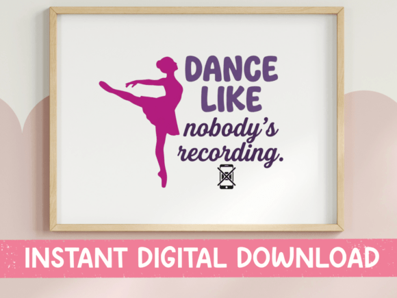 Dance Like Nobodys Recording SVG Review
