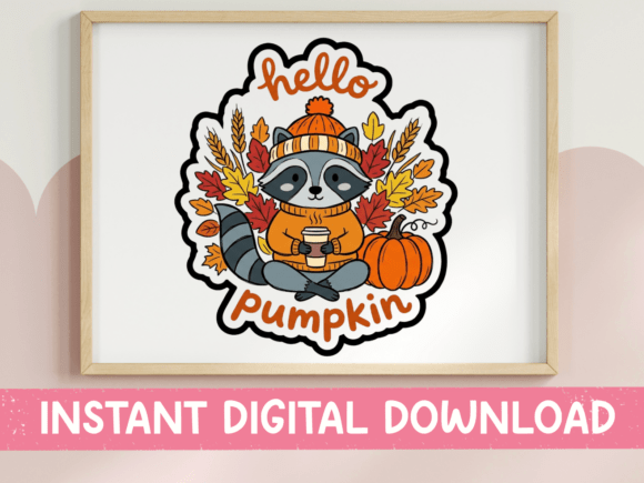 Hello Pumpkin Raccoon SVG Embroidery Review
