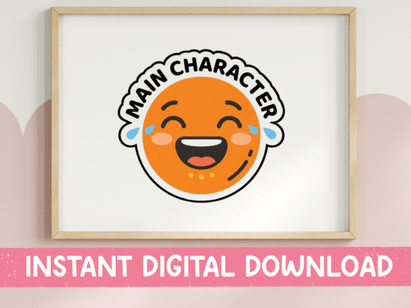 Main Character Laughing Emoji Sticker Embroidery Review