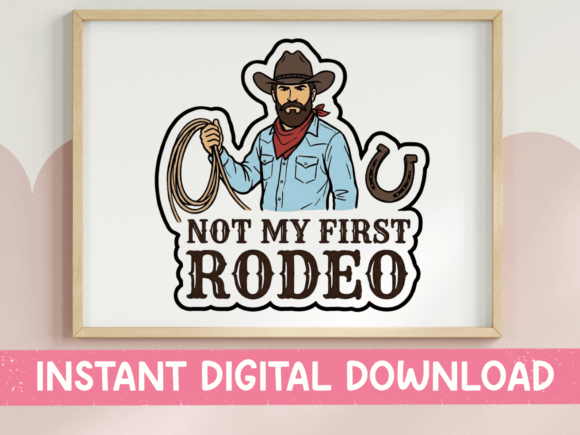 Not My First Rodeo Cowboy SVG Embroidery Review