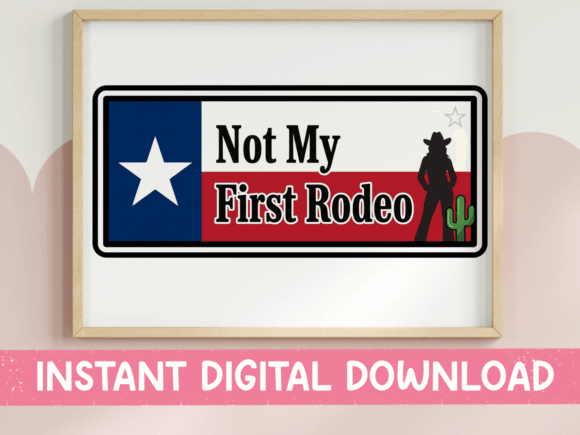 Not My First Rodeo Texas Flag Sticker Review