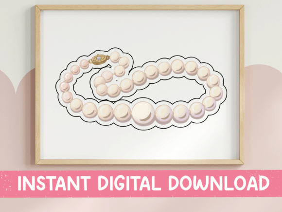 Pearl Necklace Strand Sticker Review