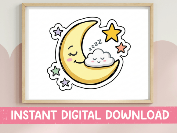 Sleeping Moon Cloud SVG Review